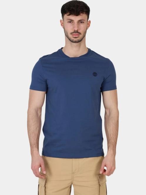 Timberland Short Sleeve Tee férfi rövid ujjú póló sötétkék színben 2