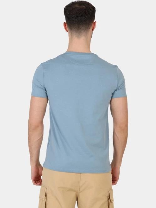 Timberland Short Sleeve Tee férfi rövid ujjú póló kék színben 4