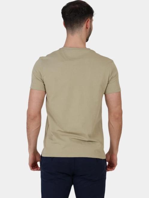 Timberland Short Sleeve Tee férfi rövid ujjú póló oliva színben 4