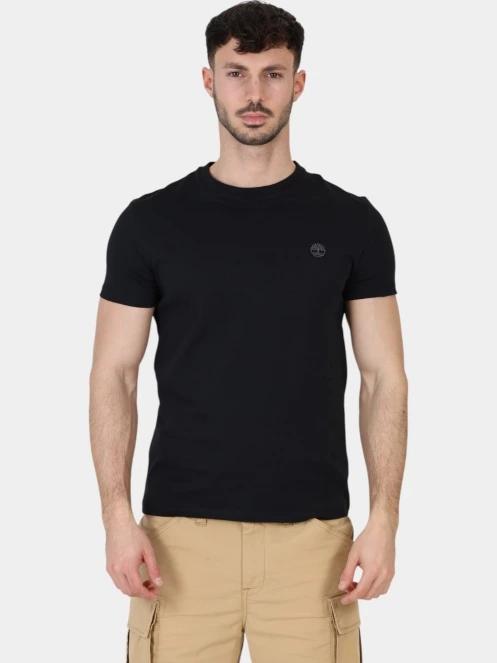 Timberland Short Sleeve Tee férfi rövid ujjú póló fekete színben 2