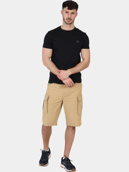 Timberland Short Sleeve Tee férfi rövid ujjú póló fekete színben 6