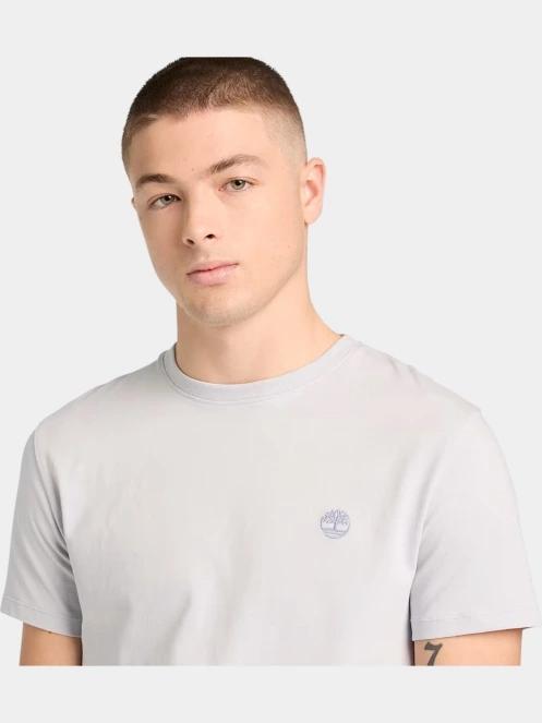 Timberland Short Sleeve Tee férfi rövid ujjú póló szürke színben 5