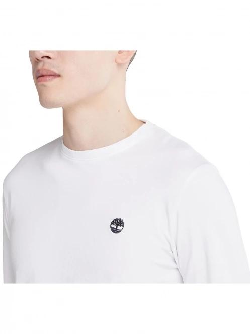 Timberland Long Sleeve Tee férfi hosszú ujjú póló fehér színben 6