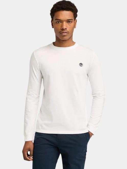 Timberland Long Sleeve Tee férfi hosszú ujjú póló fehér színben 2
