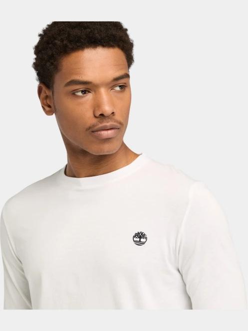 Timberland Long Sleeve Tee férfi hosszú ujjú póló fehér színben 5