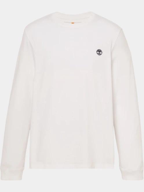 Timberland Long Sleeve Tee férfi hosszú ujjú póló fehér színben 6