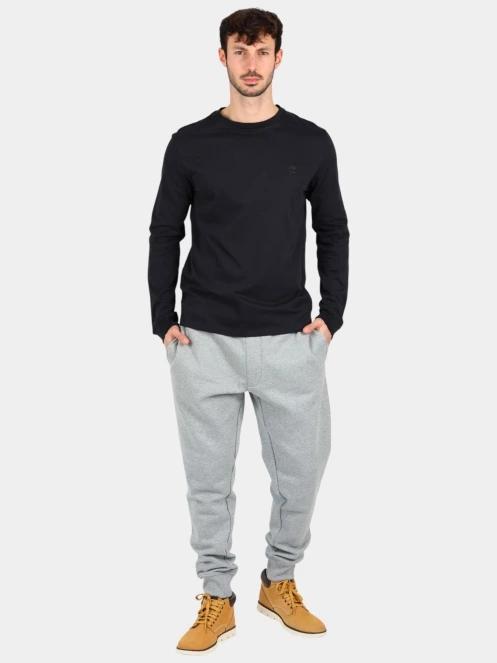 Timberland Long Sleeve Tee férfi hosszú ujjú póló fekete színben 5