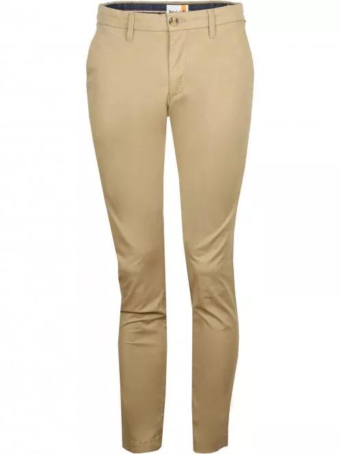 Timberland Sargent Lake Stretch Twill Chino Pant Slim férfi chino nadrág barna színben 2