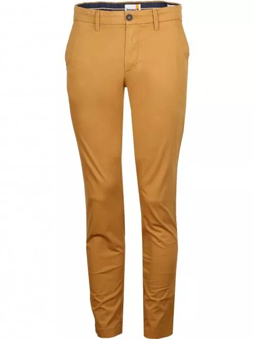 Timberland Sargent Lake Stretch Twill Chino Pant Slim férfi chino nadrág barna színben 2