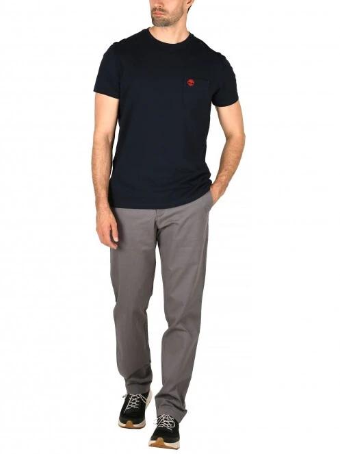 Timberland S-L Strtch Twill Chino férfi chino nadrág szürke színben 6