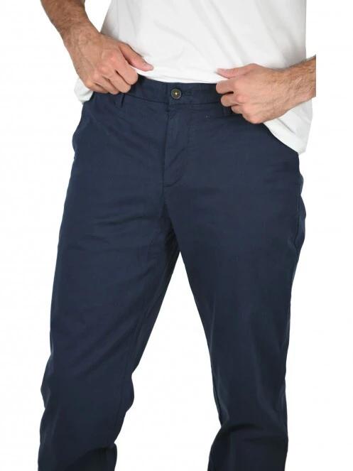 Timberland S-L Strtch Twill Chino férfi chino nadrág sötétkék színben 5