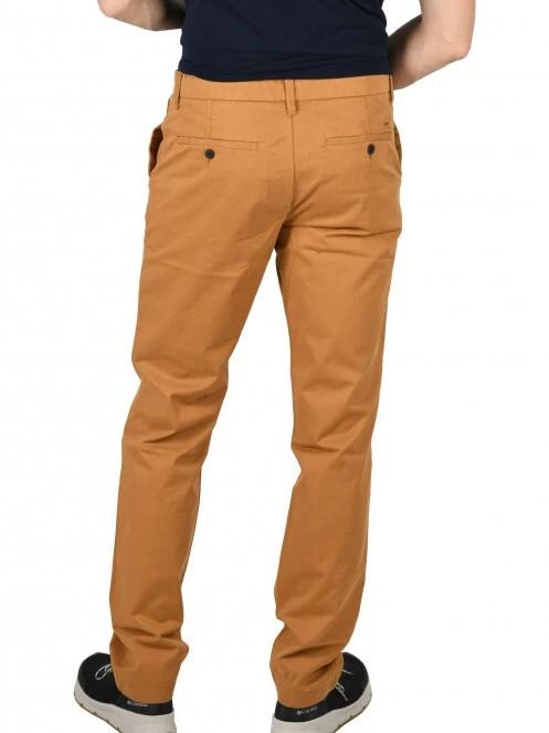 Timberland S-L Strtch Twill Chino férfi chino nadrág sárga színben 4