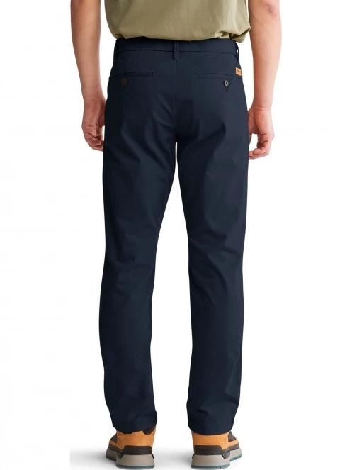 Timberland Stretch Twill Chino Pant férfi chino nadrág sötétkék színben 4