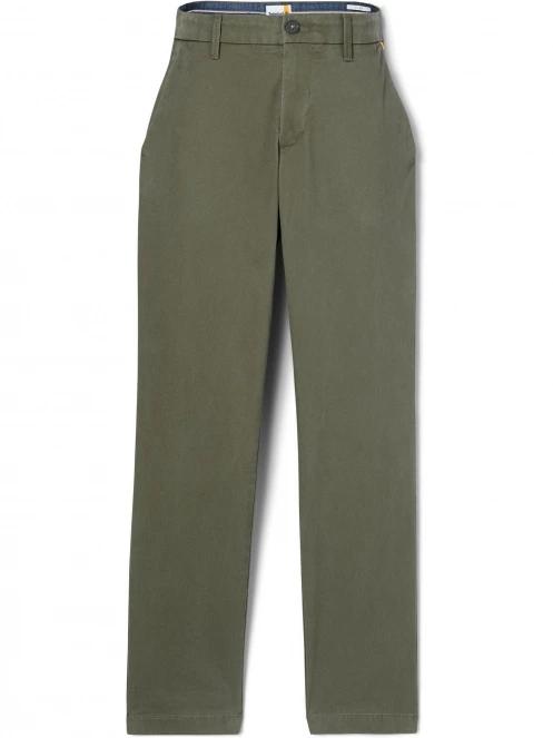 Timberland Stretch Twill Chino Pant férfi chino nadrág zöld színben 6