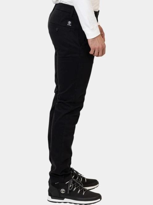 Timberland Twill Chino Pant férfi chino nadrág fekete színben 5