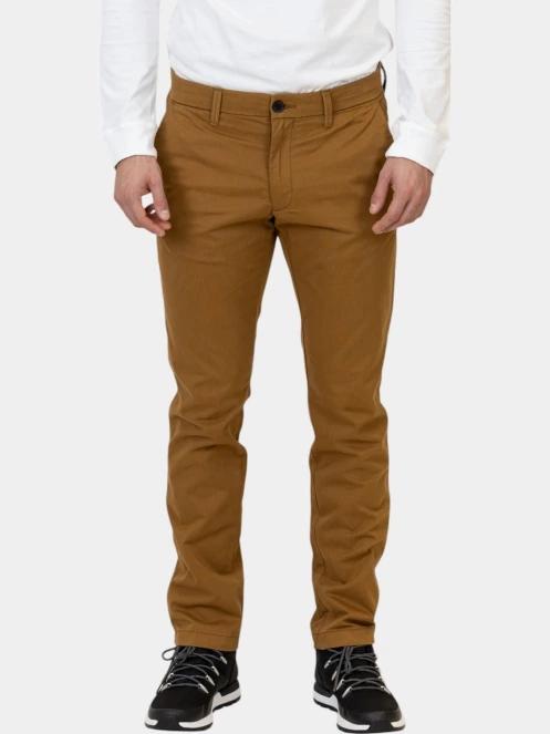 Timberland Twill Chino Pant férfi chino nadrág barna színben 2