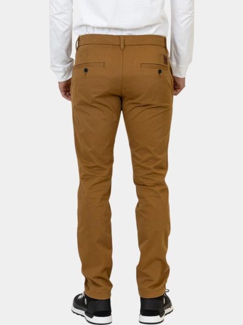 Timberland Twill Chino Pant férfi chino nadrág barna színben 4