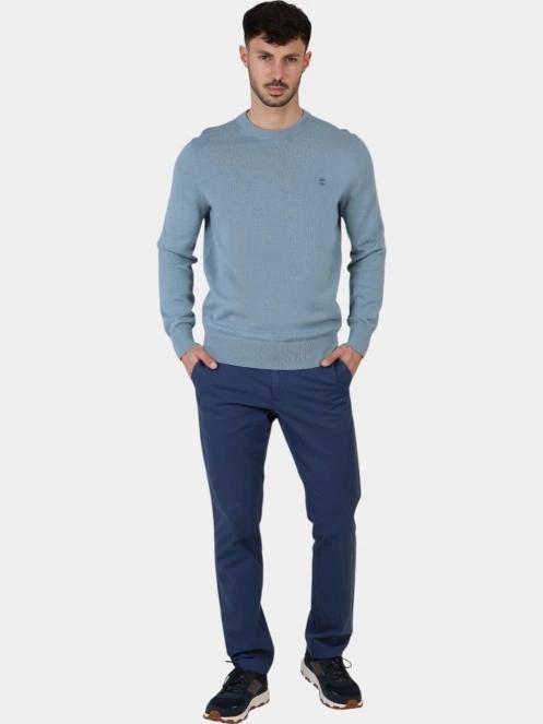 Timberland Twill Chino Pant (Slim) férfi chino nadrág sötétkék színben 6