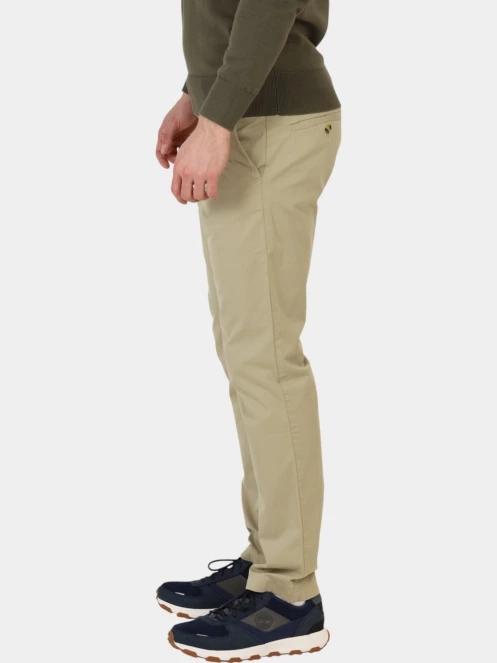 Timberland Twill Chino Pant (Slim) férfi chino nadrág oliva színben 3