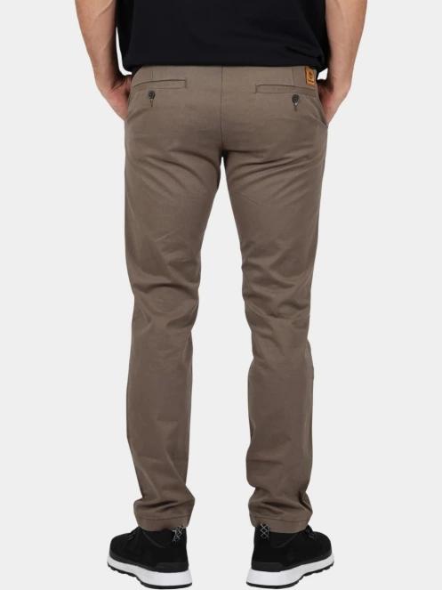 Timberland Twill Chino Pant (Slim) férfi chino nadrág barna színben 4