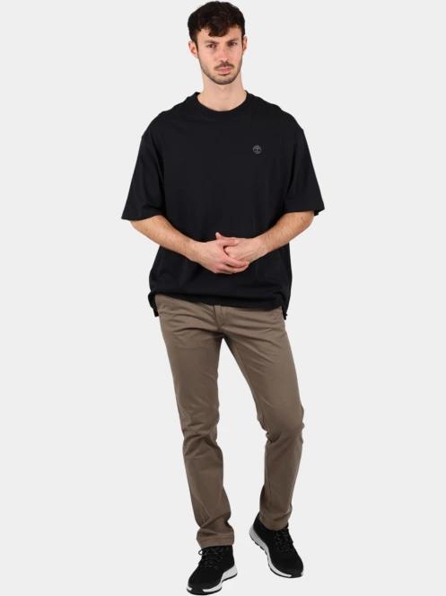 Timberland Twill Chino Pant (Slim) férfi chino nadrág barna színben 5