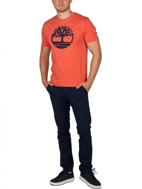 Timberland Kennebec River férfi rövid ujjú póló piros színben 5