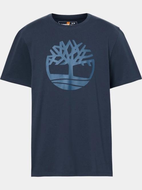 Timberland Tree Logo Short Sleeve Tee férfi rövid ujjú póló sötétkék színben 6
