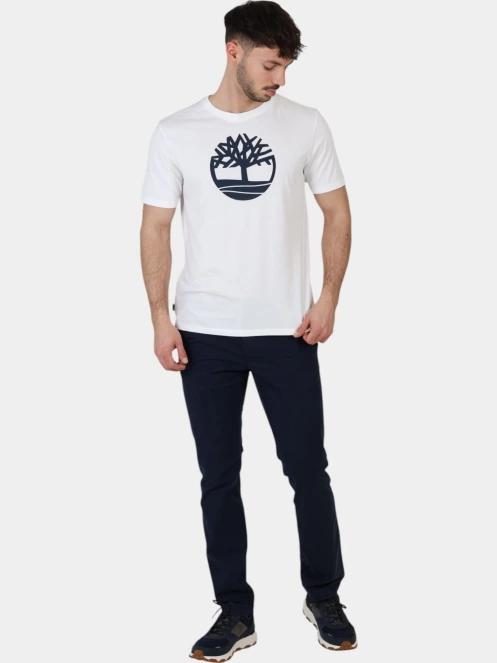 Timberland Tree Logo Short Sleeve Tee férfi rövid ujjú póló fehér színben 6