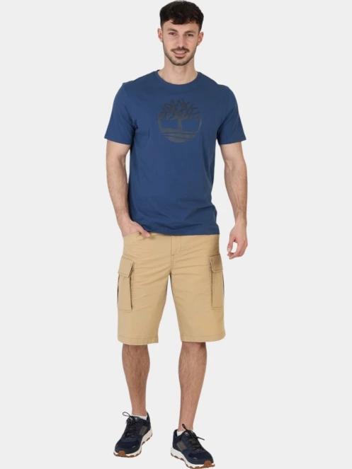 Timberland Tree Logo Short Sleeve Tee férfi rövid ujjú póló sötétkék színben 6