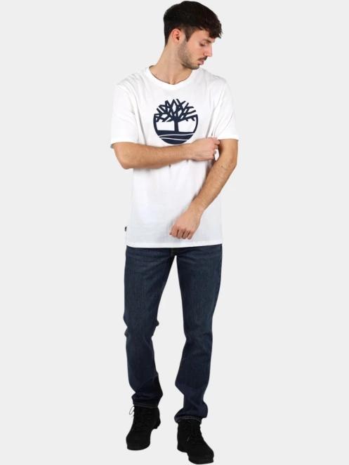 Timberland Tree Logo Short Sleeve Tee férfi rövid ujjú póló fehér színben 5