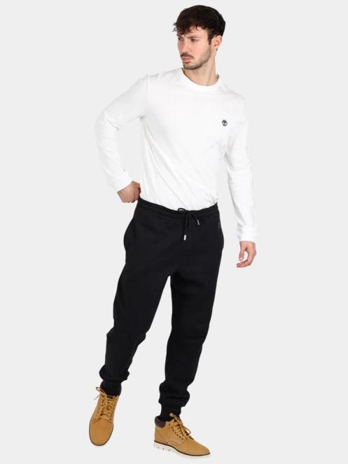 Timberland Brushed Back Sweatpant férfi tréning nadrág fekete színben 5