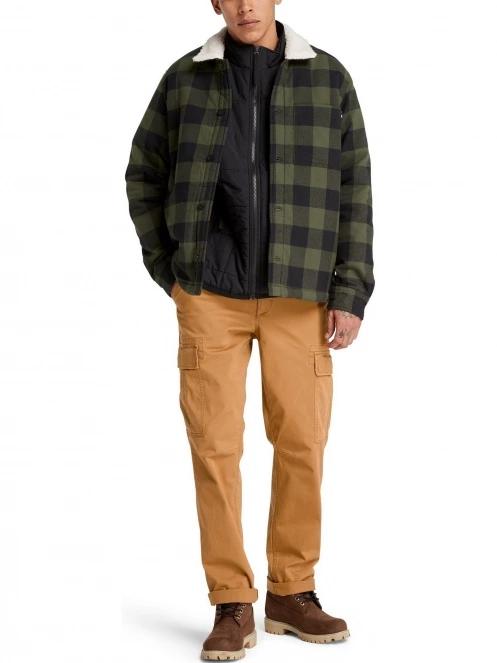 Timberland Outdoor Cargo Pant férfi utcai nadrág barna színben 5