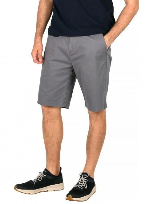 Timberland Straight Chino Short férfi rövidnadrág szürke színben 2