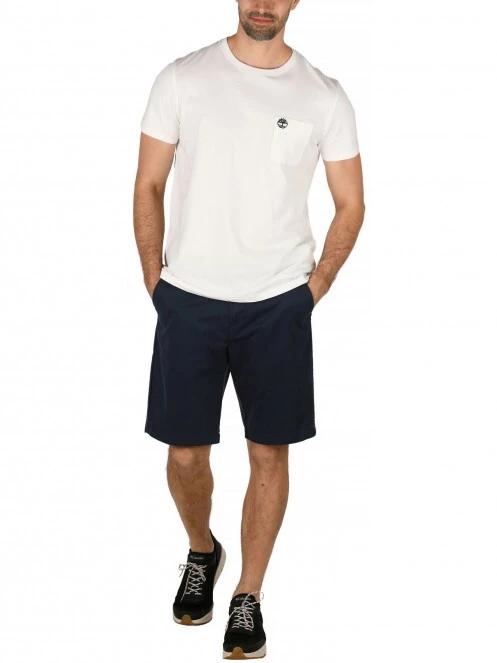 Timberland Straight Chino Short férfi rövidnadrág sötétkék színben 6