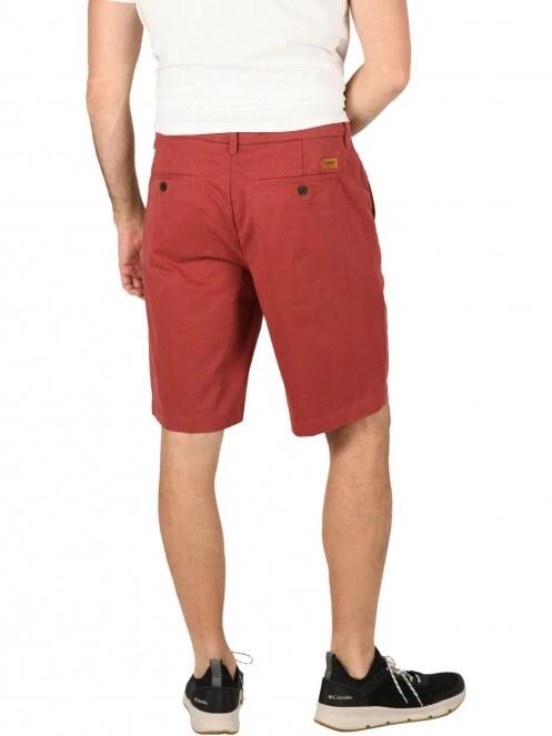 Timberland Straight Chino Short férfi rövidnadrág piros színben 4
