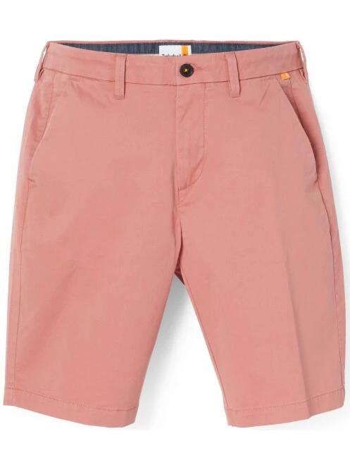 Timberland Straight Chino Short férfi rövidnadrág rózsaszín színben 6