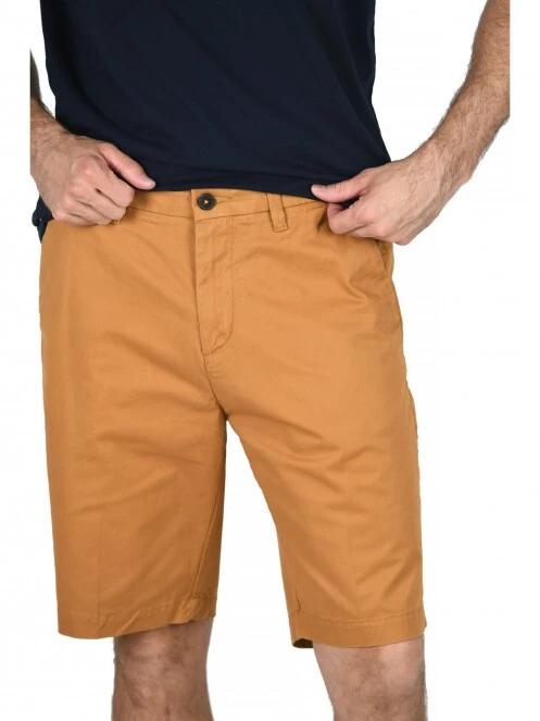 Timberland Straight Chino Short férfi rövidnadrág sárga színben 4