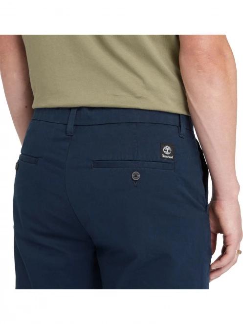 Timberland Stretch Twill Chino Short férfi rövidnadrág sötétkék színben 5