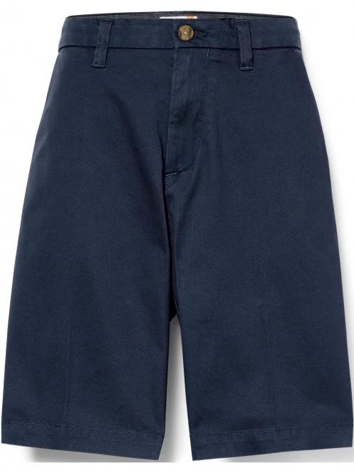 Timberland Stretch Twill Chino Short férfi rövidnadrág sötétkék színben 6