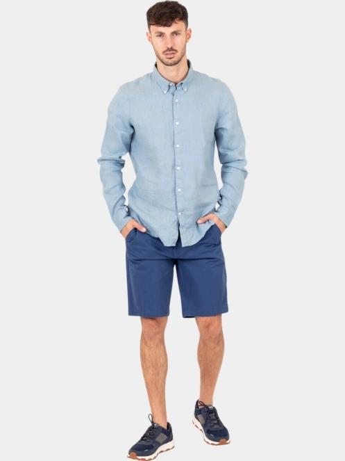 Timberland Twill Chino Short férfi rövidnadrág sötétkék színben 5