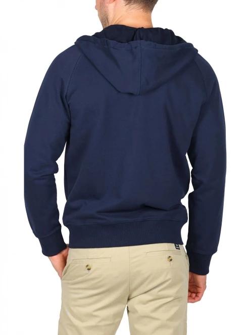 Timberland Ls Exeter River Basic férfi kapucnis pulóver sötétkék színben 4