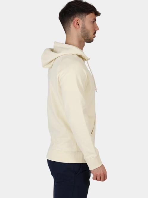 Timberland Loopback Full Zip Hoodie férfi kapucnis pulóver homok színben 5