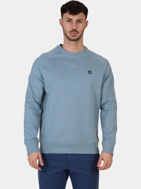 Timberland Loopback Crew Neck Sweatshirt férfi pulóver kék színben 2