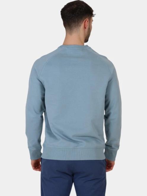 Timberland Loopback Crew Neck Sweatshirt férfi pulóver kék színben 4