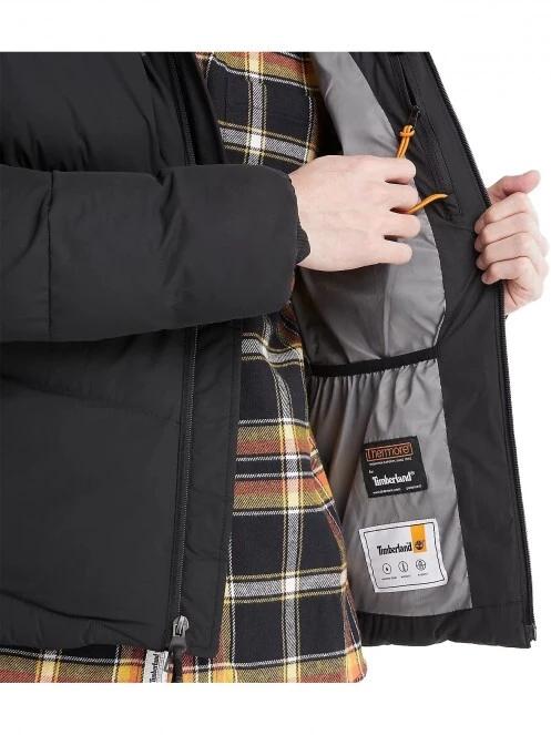 Timberland Neo Summit Warmest Quilted Hooded Jacket férfi utcai kabát fekete színben 6