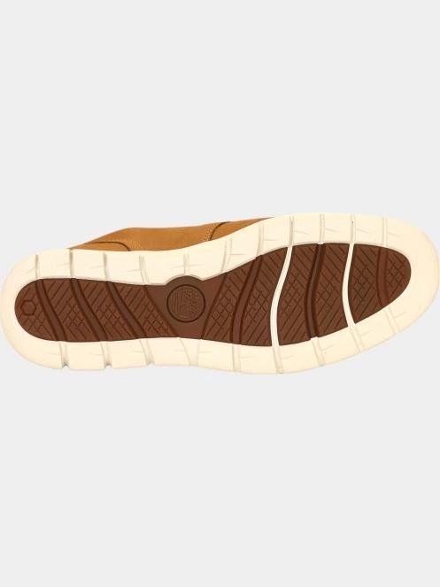 Timberland Davis Square férfi rövid szárú cipő barna színben 4