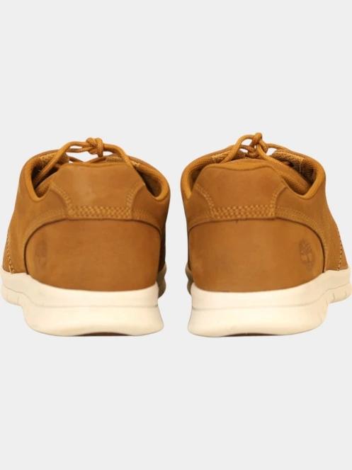 Timberland Davis Square férfi rövid szárú cipő barna színben 5