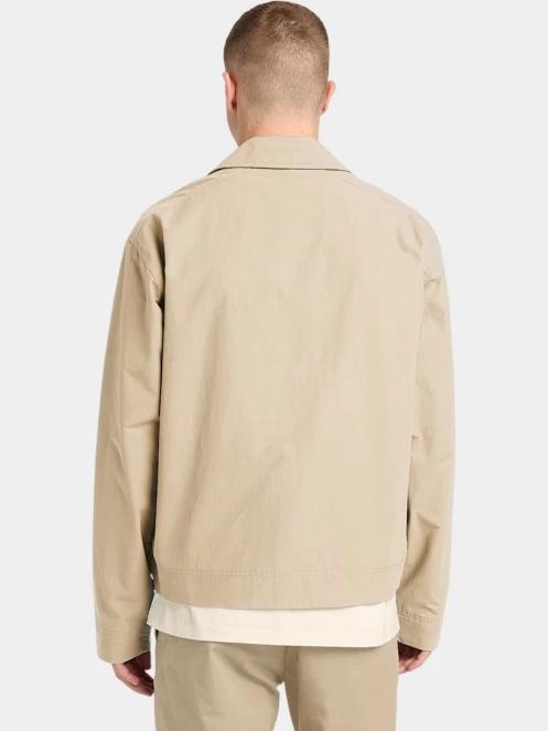 Timberland DWR Stratham Cotton Bomber férfi átmeneti kabát homok színben 3