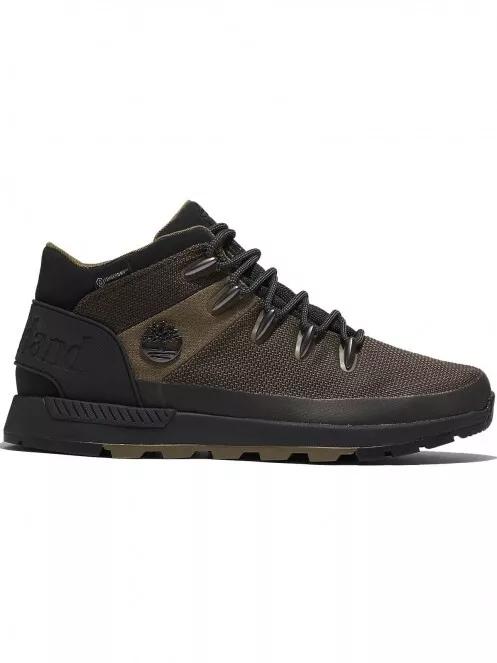 Timberland SprInt Trekker Fabric férfi utcai cipő oliva színben 2
