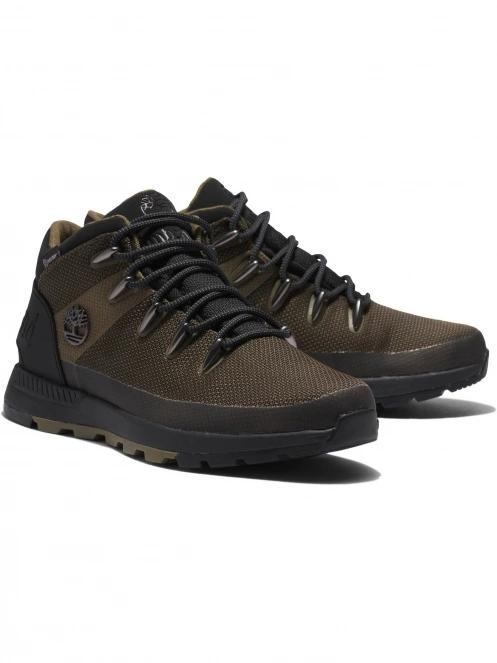 Timberland Sprint Trekker Mid Fab WP férfi túrabakancs oliva színben 4